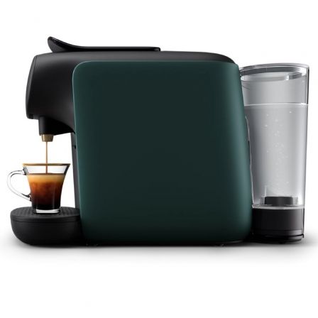 Cafetera de Cápsulas Philips L'Or Barista Sublime LM 9012/90/ Compatible cápsulas Nespresso y L'OR/ Verde y Gris Cafetera de Cápsulas Philips L'Or Barista Sublime LM 9012/90/ Compatible cápsulas Nespresso y L'OR/ Verde y Gris